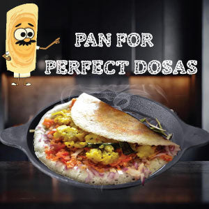 6th Planet Cast Iron Frying Pan 8 Inch (20 cm)