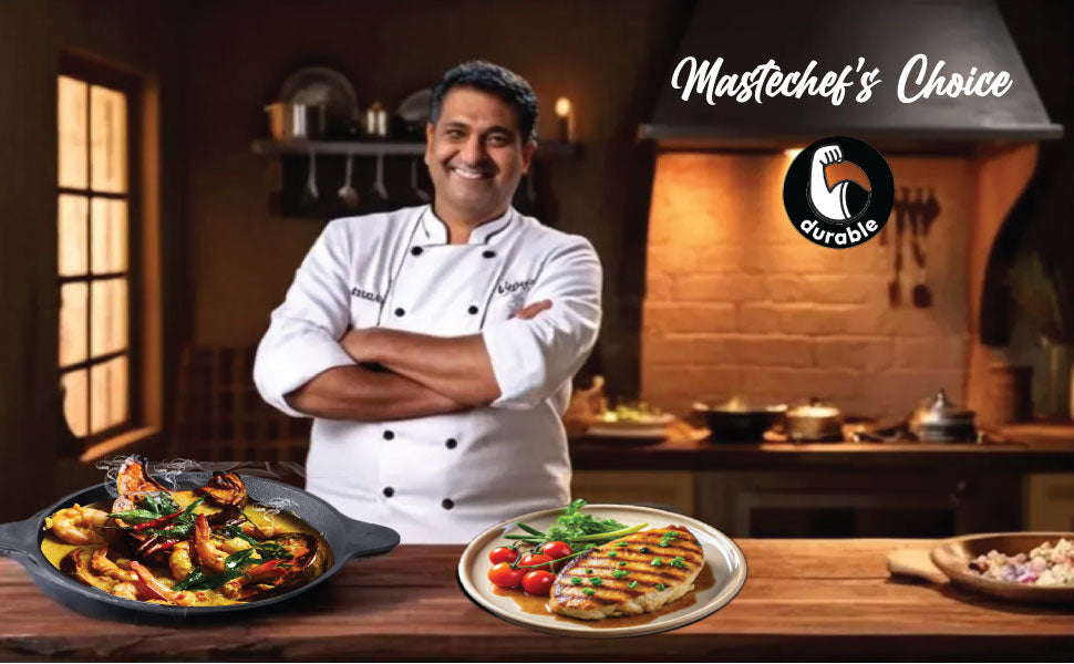 6th Planet Cast Iron Frying Pan 8 Inch (20 cm)