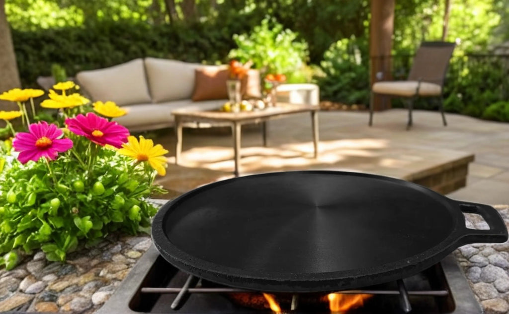 Cast Iron Tawa for Dosa/Chapathi/Roti | 29cm/11 inch
